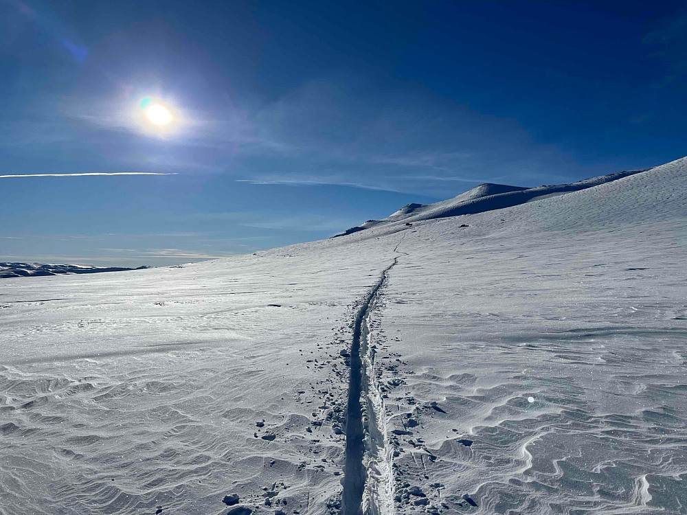 Vest for Øystre Fagerdalshøe (1504 m).