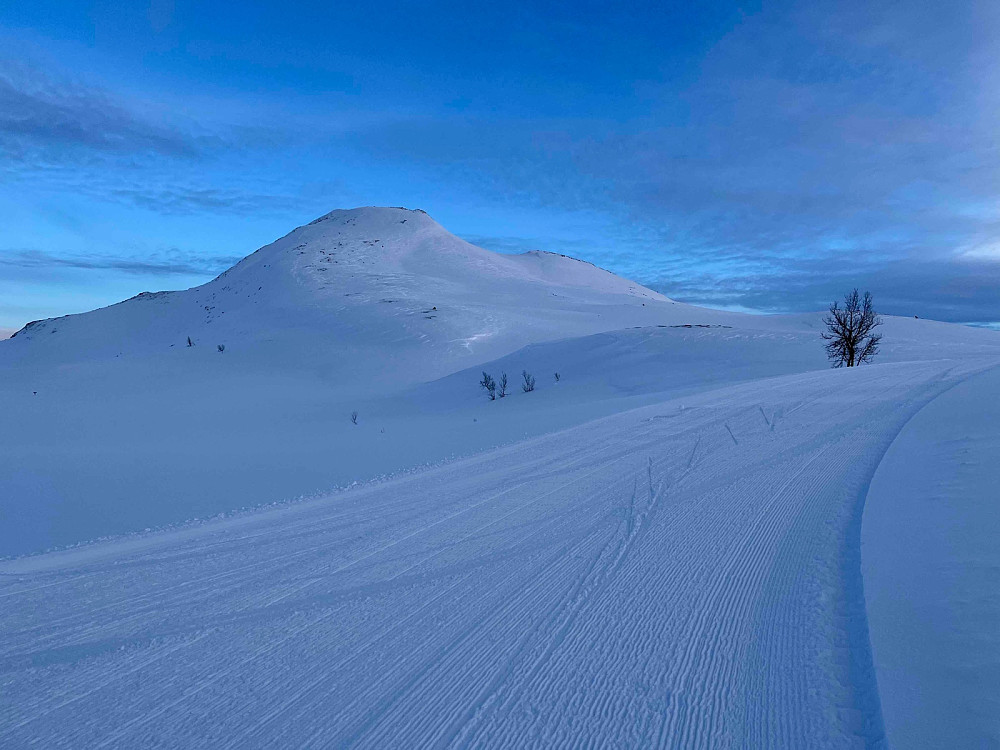 Sprenpiggen (1329 m).
