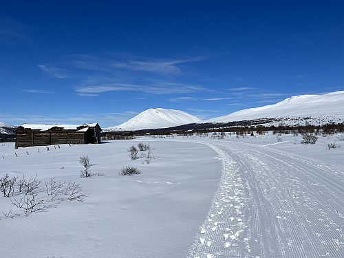 Mot Mukampen (1745 m).