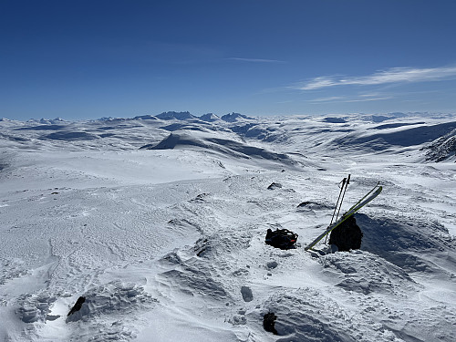 Fra Tundradalskyrkja (1970 m) med utsikt mot syd.