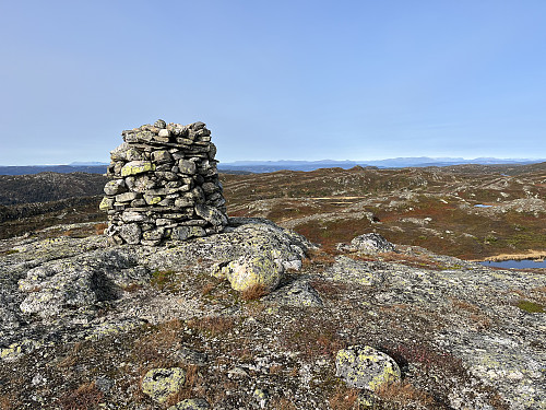 Fra Saulifjellet (1144 m) mot nordvest.