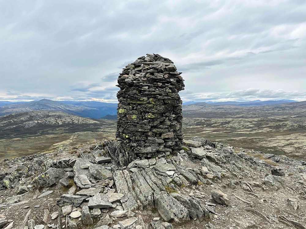 Toppvarden på Formokampen (1428 m).