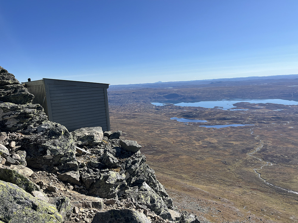 Fra Skarvereiret mot Ustaoset og Hardangervidden.