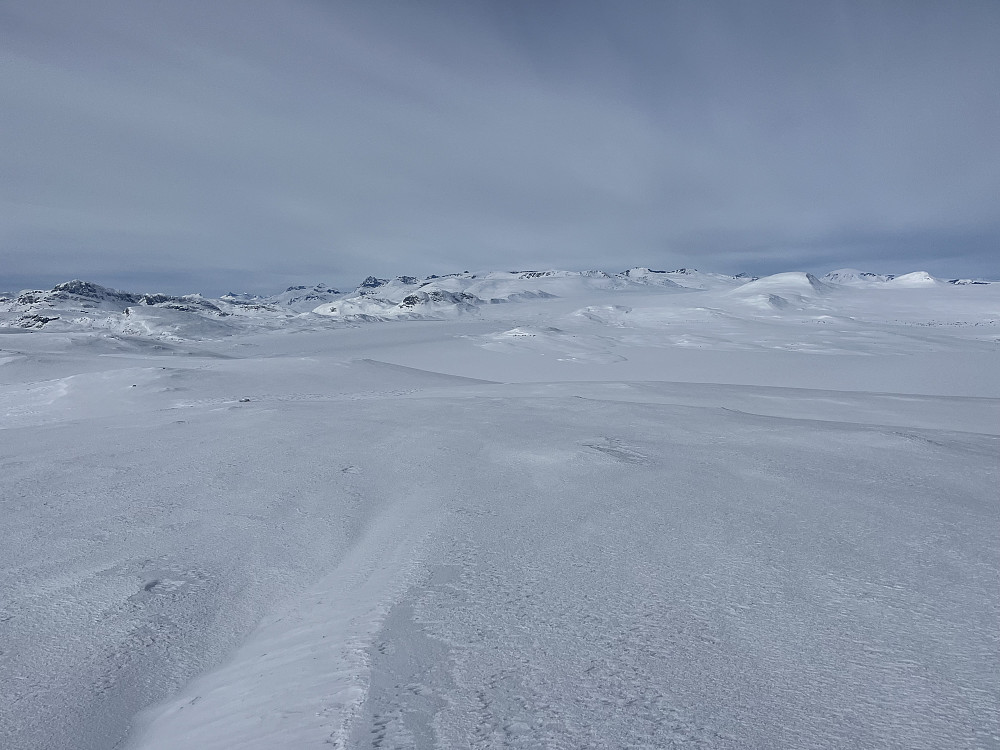 Fra Stryteberg mot Jotunheimen.