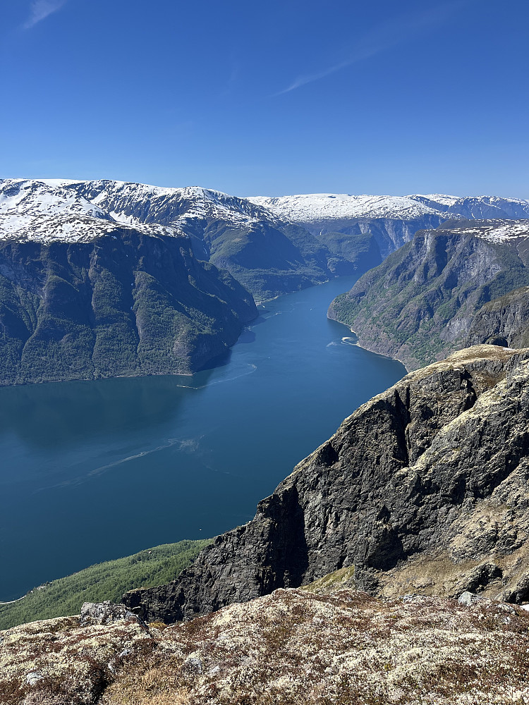 Fra Prest mot Aurlandsfjorden.