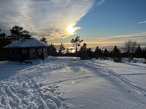 På Ringkollen (702 m). Utsikt mot syd.