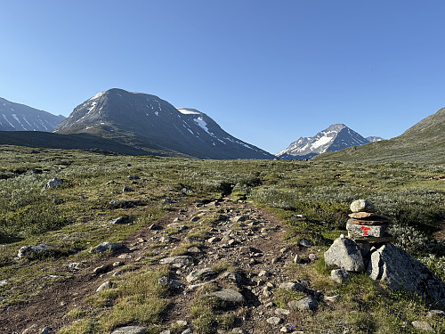 På vei oppover Visdalen.