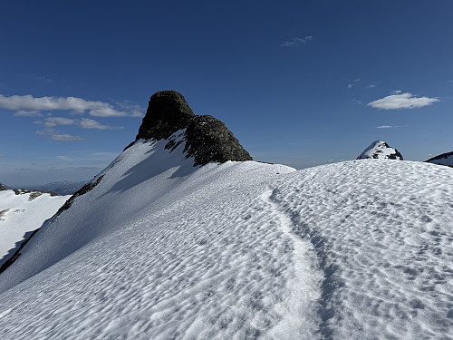 Sagi N2 (2025 m) sett fra nord.
