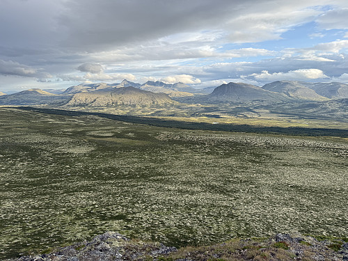 Utsikt mot Rondane.