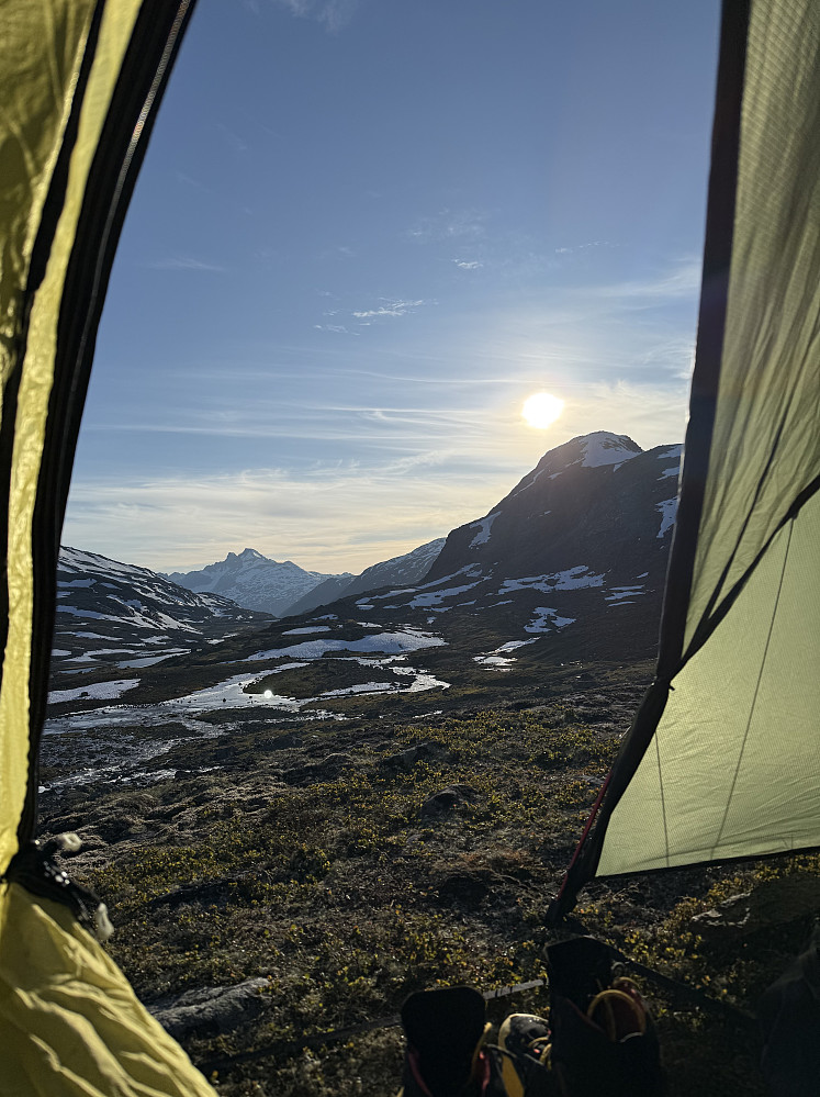 Kveld i Øvre Mjølkedalen.