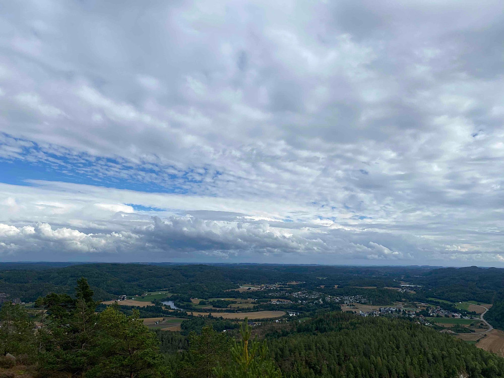 På toppen