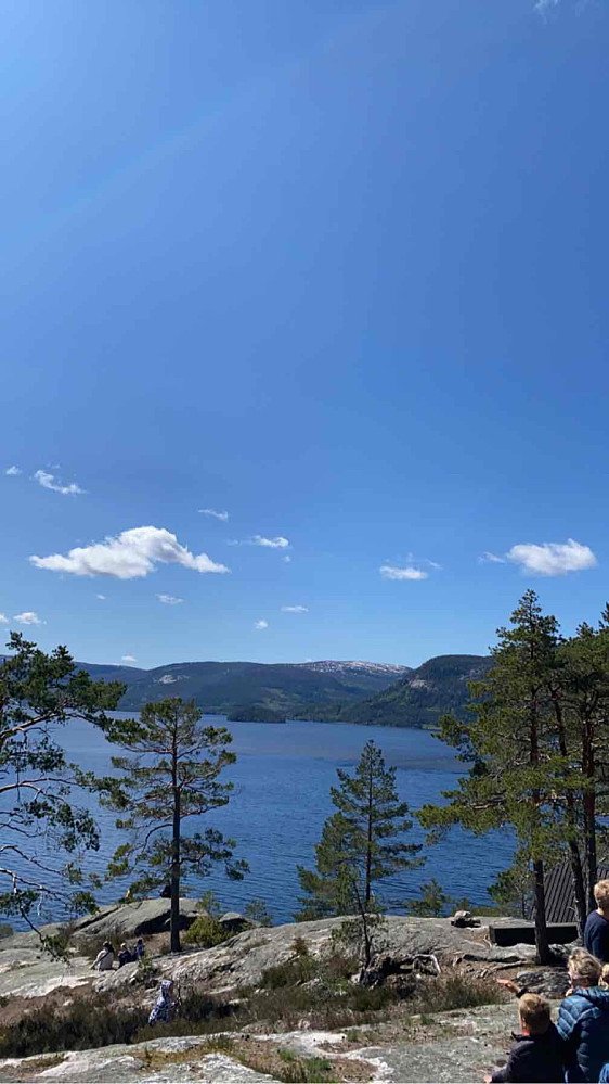 På toppen