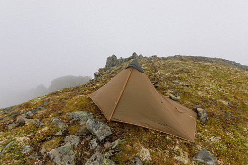 teltplass på 1300moh