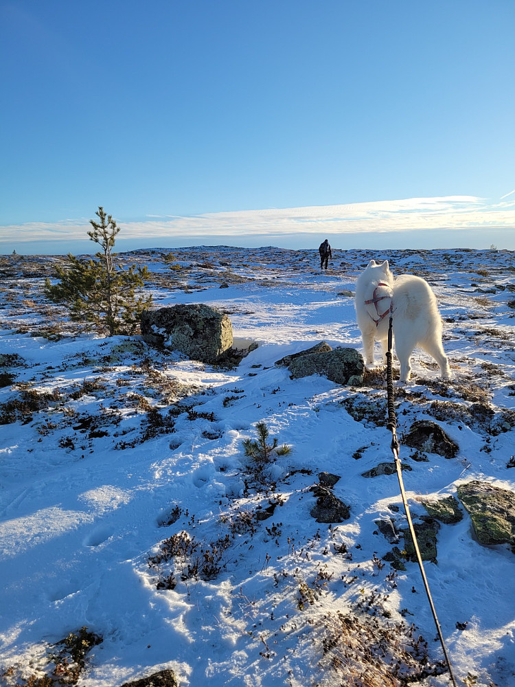 Vi nærmer oss Nordvest for Gråfjellet