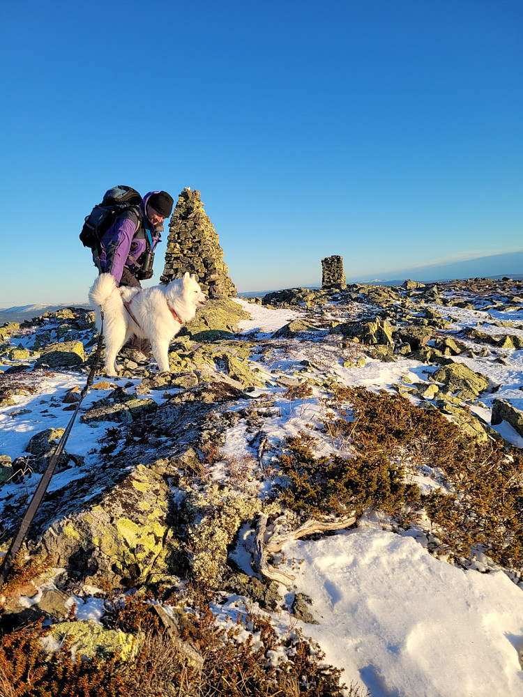 Litt kos på toppen av Gråfjellet