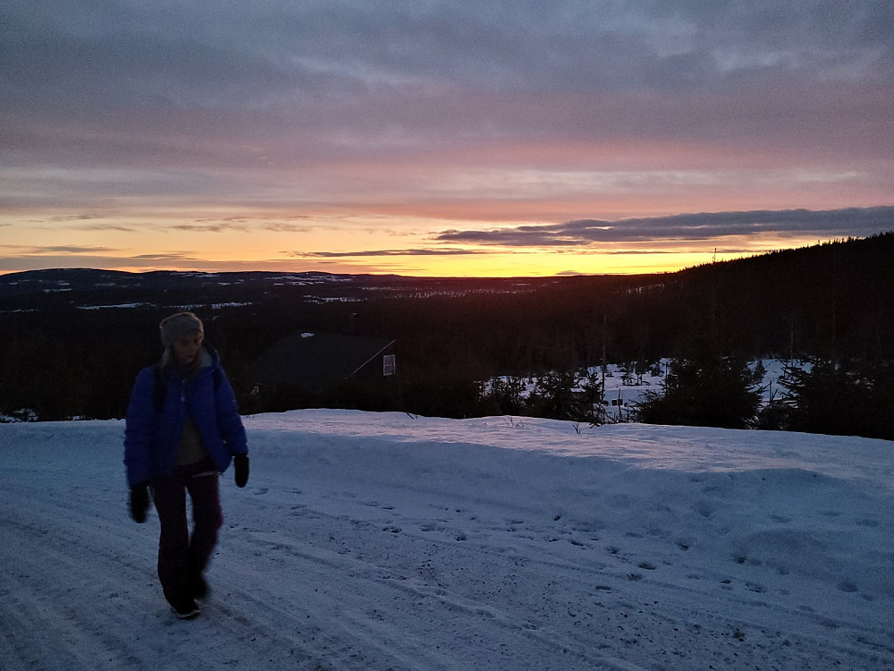 Etter vei opp Digeråsen