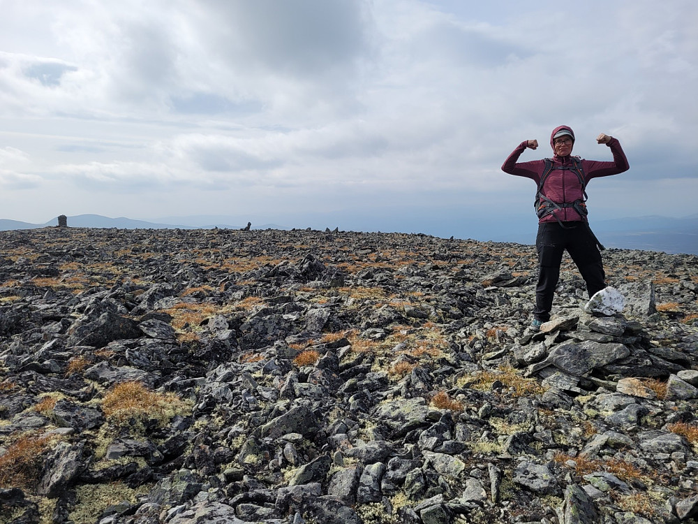 Herlig å være på høyfjellet!!