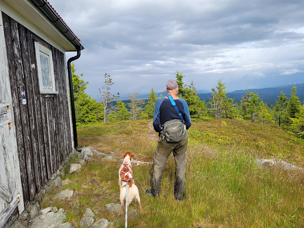 Tosom nyter utsikten
