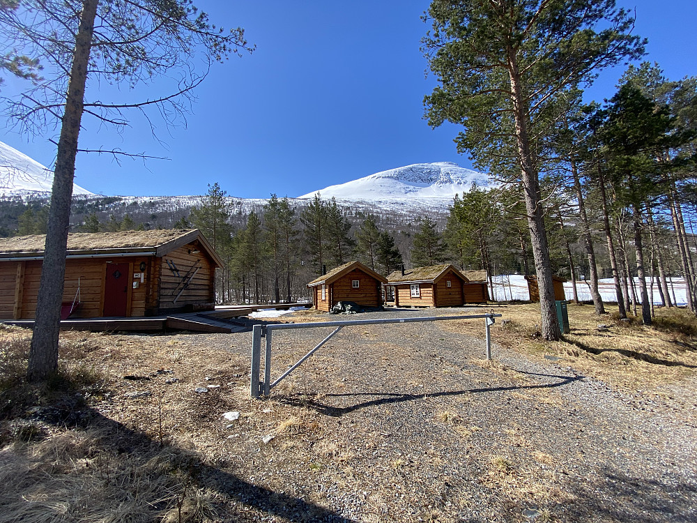 Turen startet fra parkeringen på Camp Dronningkrona