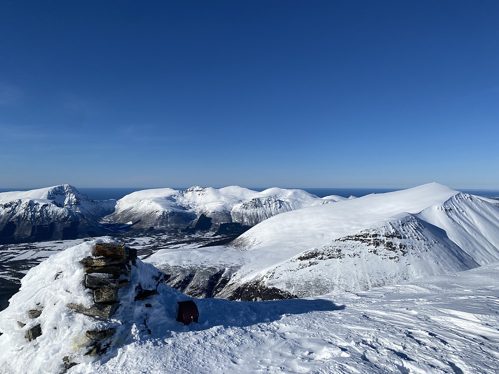 Utsikt mot Kvannfjellet retning nord