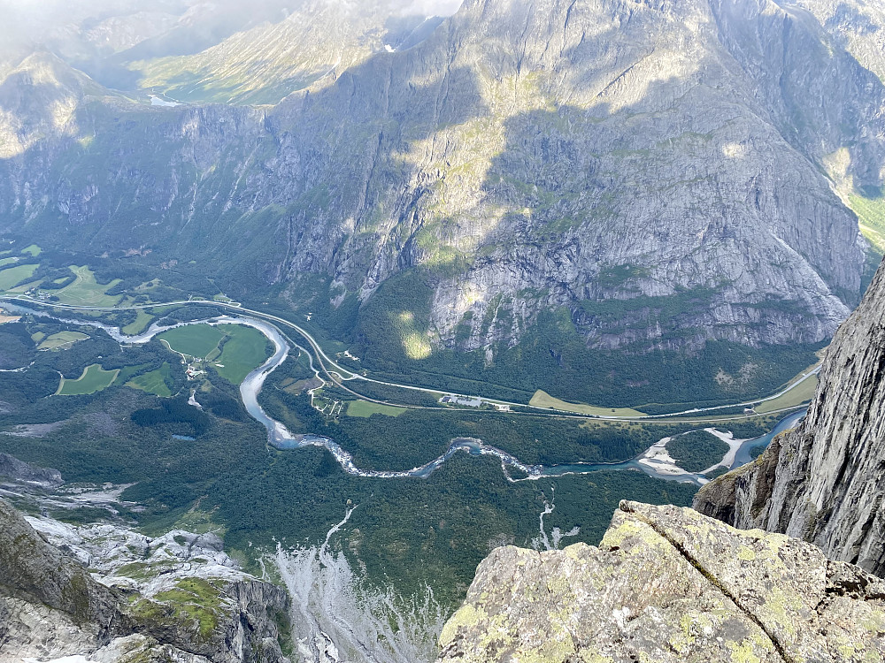 Utsikt fra Bruraskaret