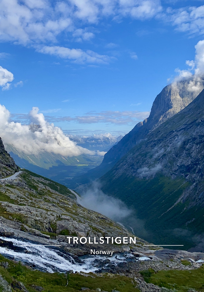 Turen startet fra Trollstigen