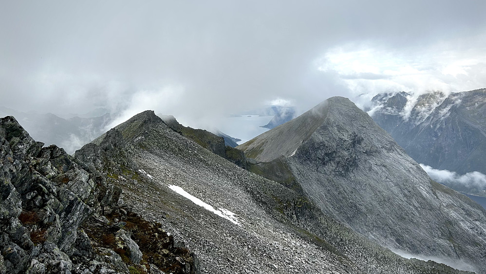 Utsikt retning nord mot Sylvkallen