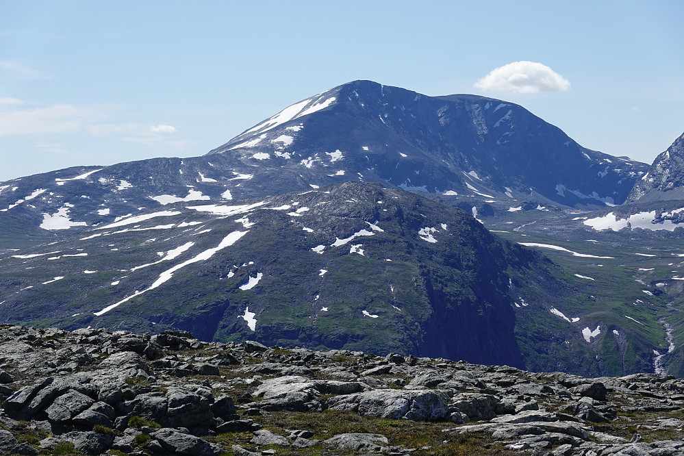 Molde kommunes høyeste fjell, Kleneggen (Høgbøra).