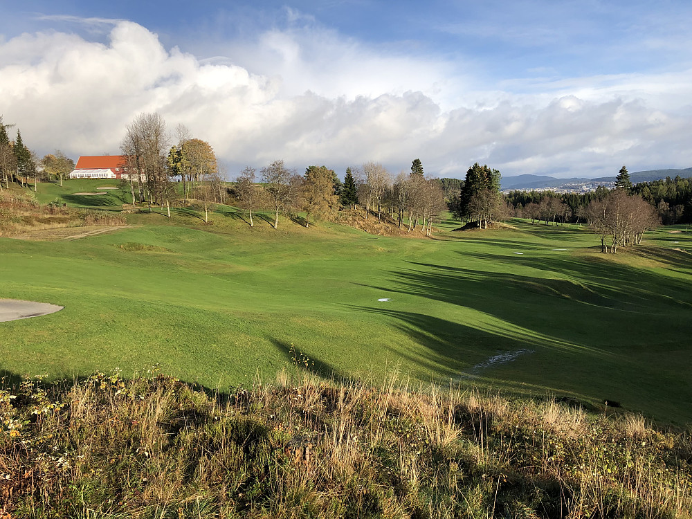 Golfbanen på Sommersætra.