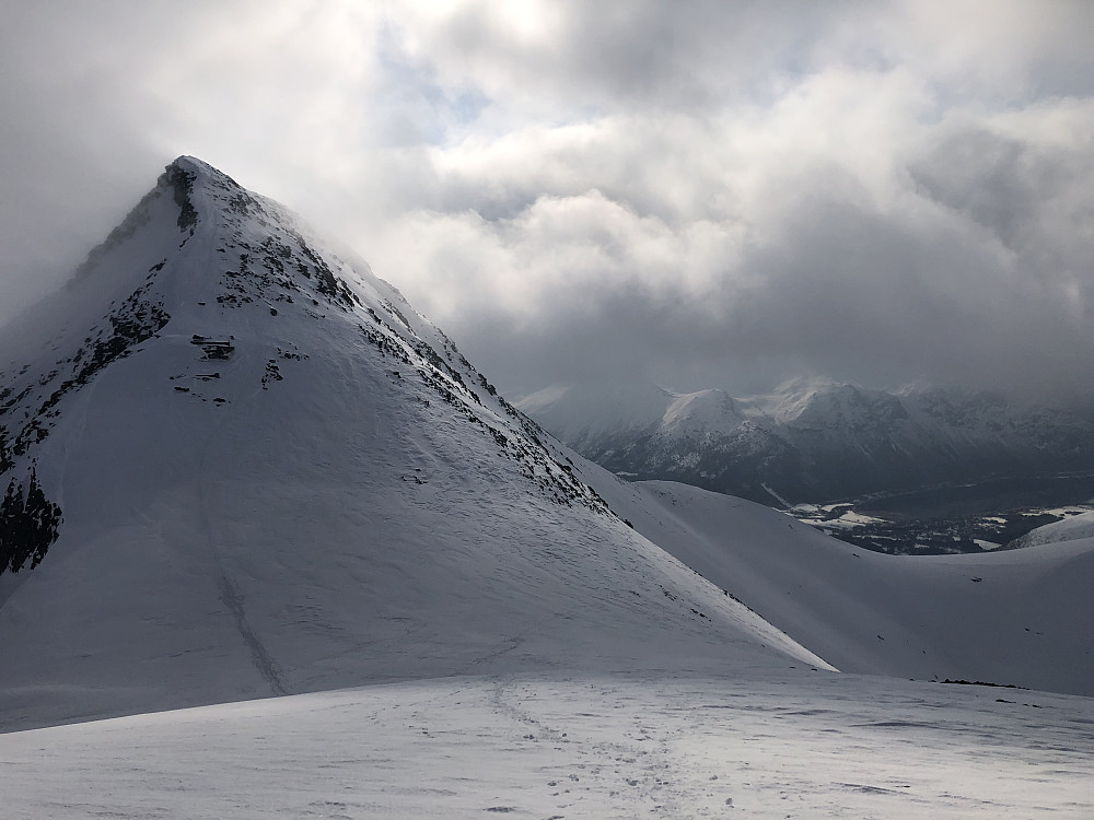 Søre Klauva sett fra nord.