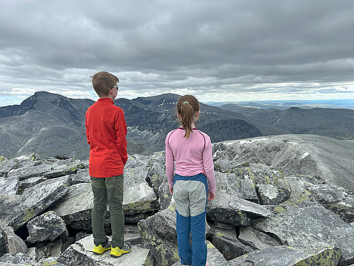 På toppen av Veslesmeden