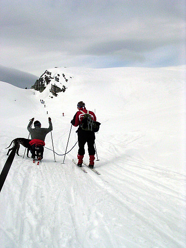 Tro kopi av et bilde som ble tatt på en skitur jeg hadde til Bletoppen i 1999. Bildet er tatt ved Bleporten.