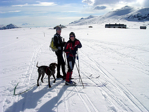 Fine skiforhold på Valdresflya.