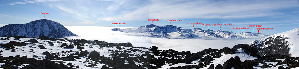 Panorama fra Nestaustre Surtningssue.