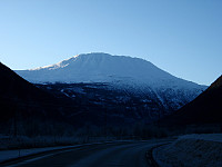 Gaustatoppen sett fra Vestfjorddalen er et majestetisk skue. 
