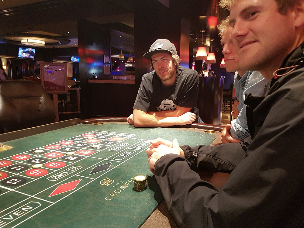 Gambling i Vegas.