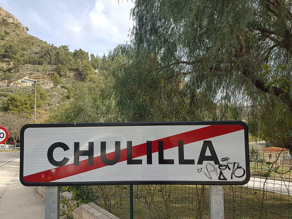 So long, Chulilla.
