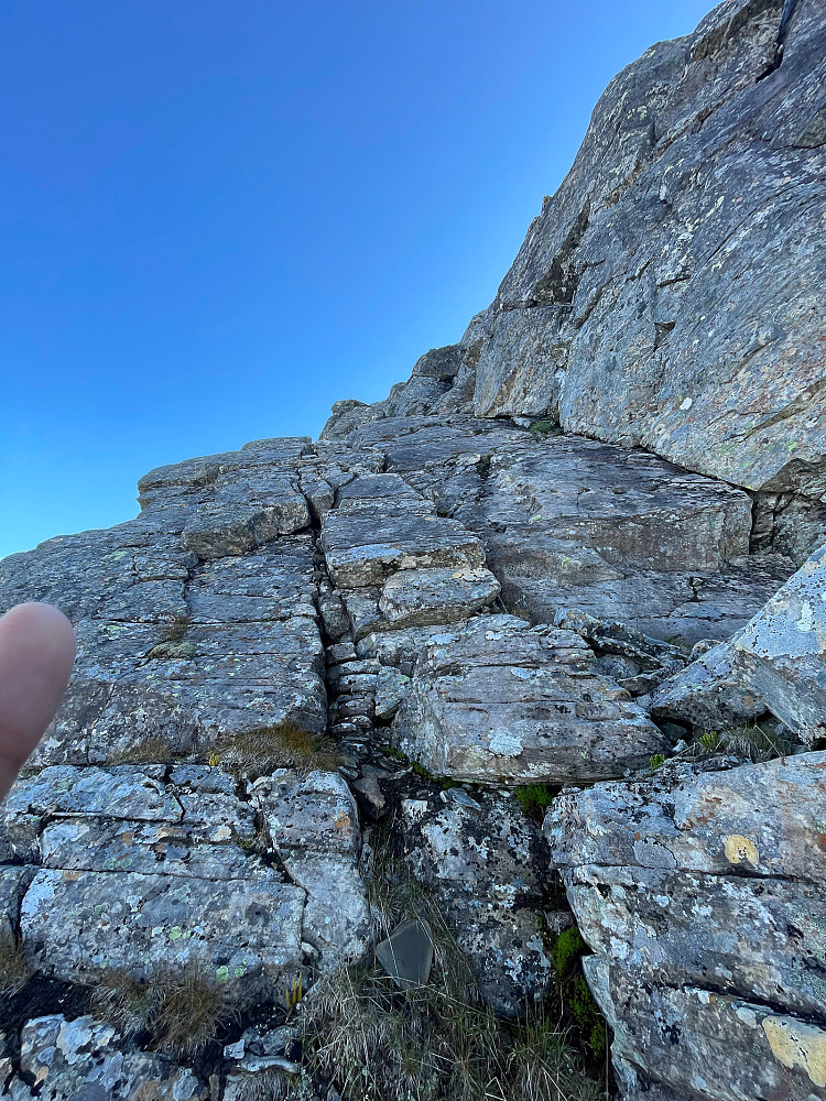 Her valgte vi å ta på tauet.