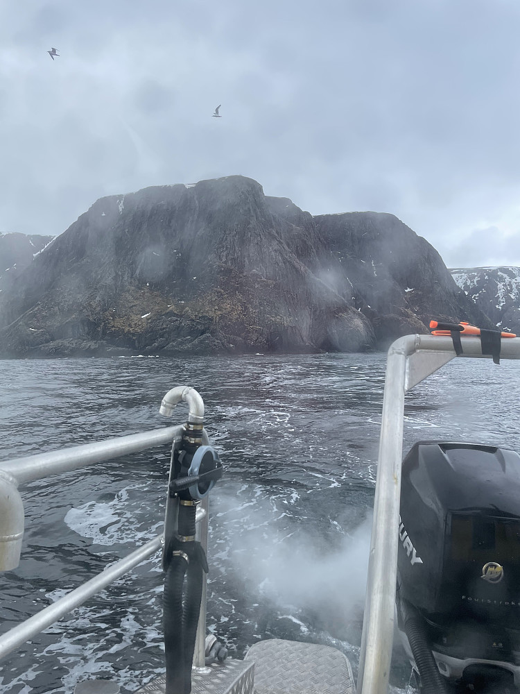 Nordkapp sett fra nord!