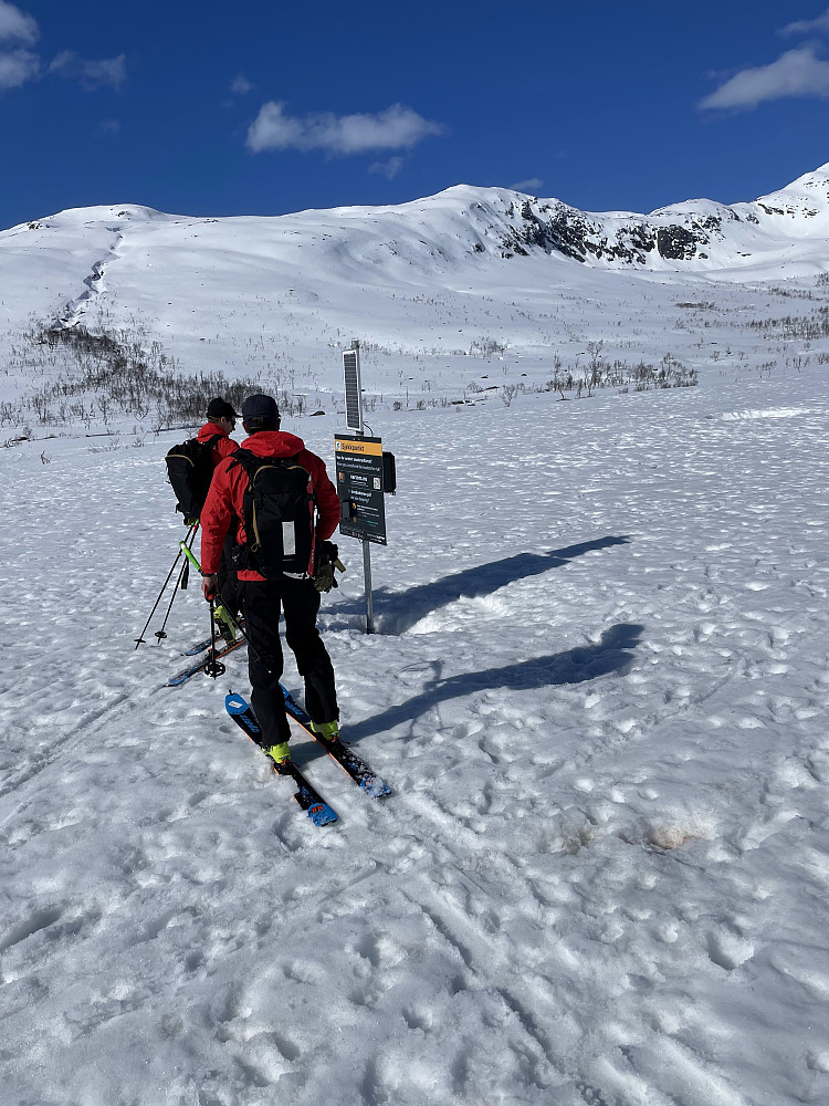 Start på Kattfjordeidet.