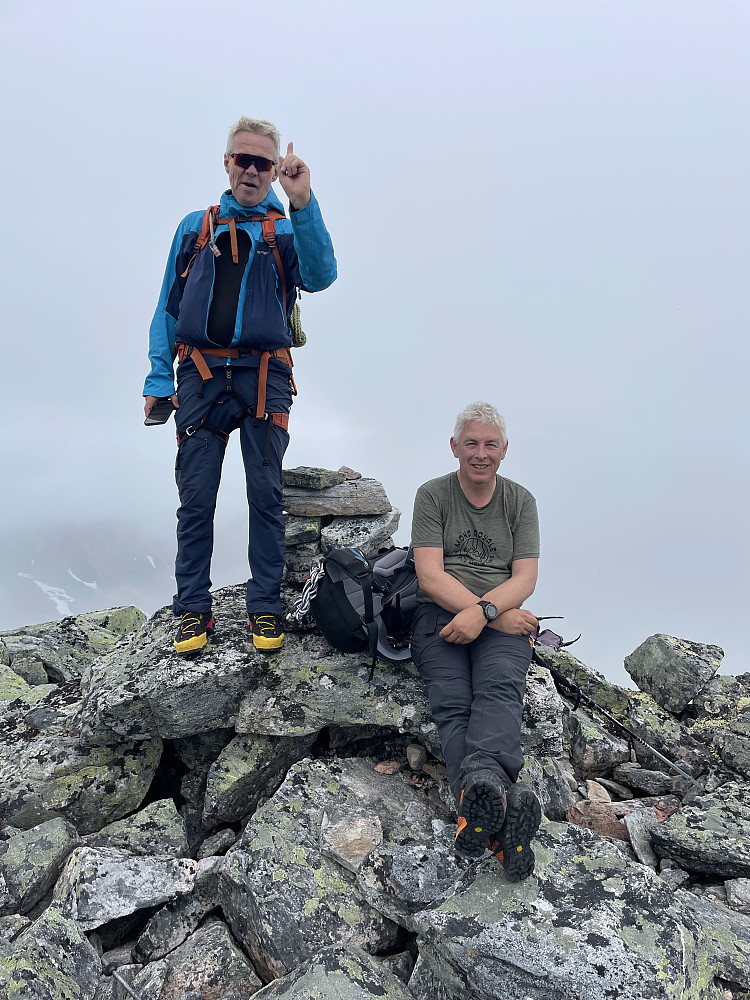 Nørdre Svånåtinden. En topp igjen for Terje!