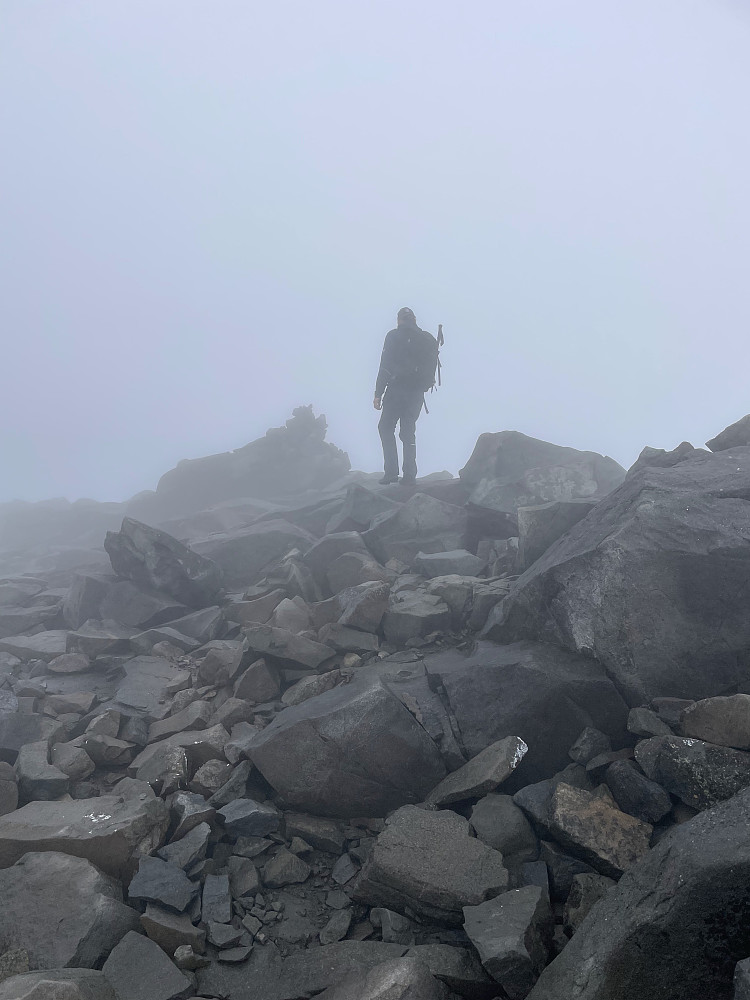 Nordtoppen på Kebnekaise.