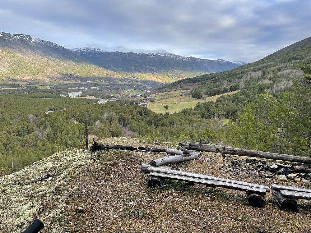 Bålplass nedenfor Geiteryggen
