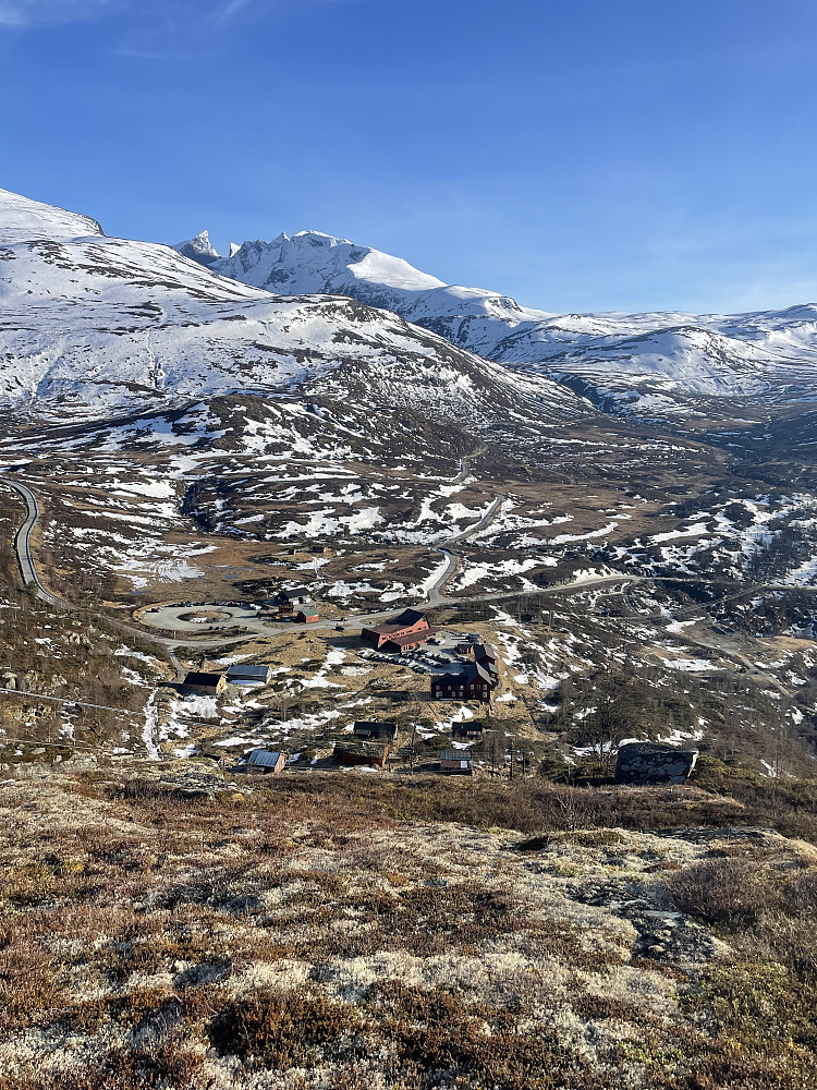 Ned mot Turtagrø.