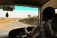 Afrikanske bilturer var noe av det farligste vi opplevde på turen.