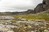 Fine klatremuligheter vest for 1236-punktet på Stora Blåfjell.