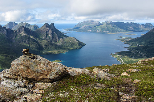 Fin utsikt over Steinlandsfjorden.