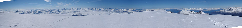 Panorama fra Frostisen