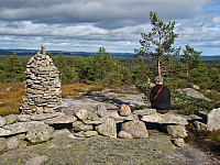 På Lindesnes sin kommunetopp øst for Bronehei.