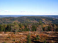 Utsikt østover mot Söta Brors rike.